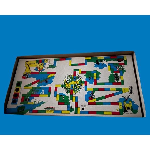 Vintage 1957 Mid Century The Wonderful of Oz Board Game COMPLETE  Extremely Rare - Picture 4 of 5